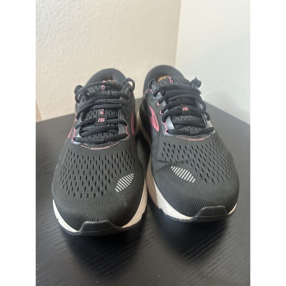 Brooks Addiction GTS 15 Women's Size 10 2E (Extra Wide) Running Shoes Black - Picture 2 of 10